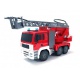 DOUBLE E RC hasičský truck s funkčním žebříkem 1:20