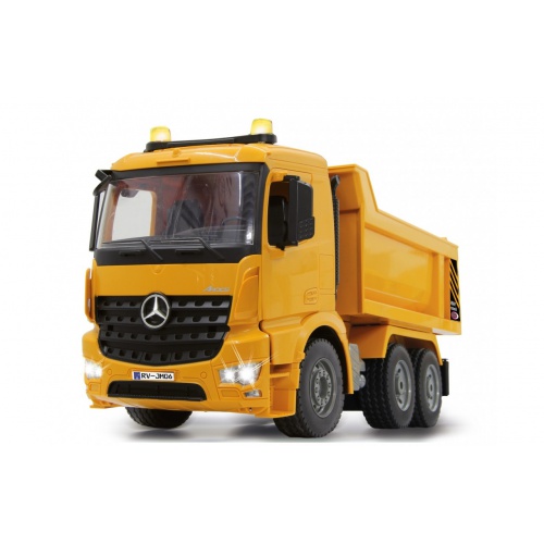 DOUBLE E RC sklápěč Mercedes-Benz Arocs Dump Truck s funkční korbou 1:20 