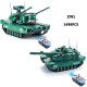 CaDA RC stavebnice RC tank M1A2 Abrams 2v1 1498 dílů 1:20
