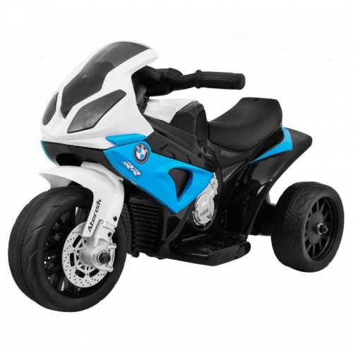 Siva dětský motocykl elektrické BMW S1000RR modrá