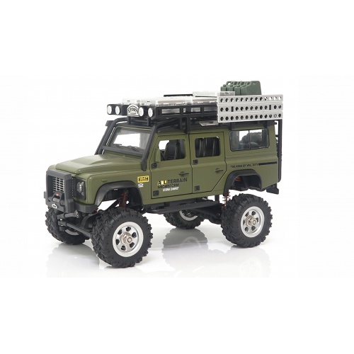 Amewi RC auto D90X28 Metall Scale Crowler 1:28 zelený