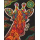 Colorvelvet Sametový obrázek Žirafa 47x35cm 