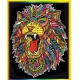 Colorvelvet Sametový obrázek Lví král 47x35cm 