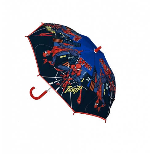 Siva deštník Spider - Man modročerný