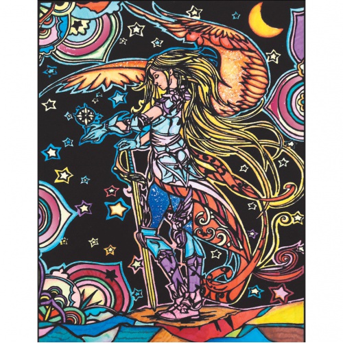 Colorvelvet Sametový obrázek Serafín 47x35cm 