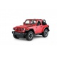 Rastar RC auto Jeep Wrangler Rubicon 1:14 červená