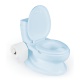 Siva WC nočník Potty modrý