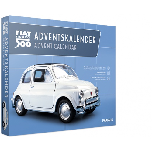 Franzis adventní kalendář Fiat 500 se zvukem 1:38