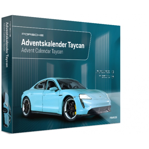 Franzis adventní kalendář Porsche Taycan se zvukem 1:24