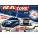 RE.EL Toys autodráha licencovaná Polizia 3v1 1:43 3 metry, 3 sestavy, LED světla