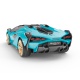 RE.EL Toys RC auto Lamborghini Sian 1:12 modrá metalíza, proporcionální RTR LED 2,4Ghz