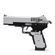 CaDA stavebnice pistole Beretta M23, 412 dílků, střílí plastové tyčinky