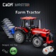 CaDA RC stavebnice RC Traktor s pluhem 1675 dílků
