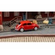 Carson RC auto Volkswagen Beetle 1:87 červená 
