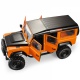 DoubleE RC auto Land Rover Defender D110 Wagon 1:8 oranžová
