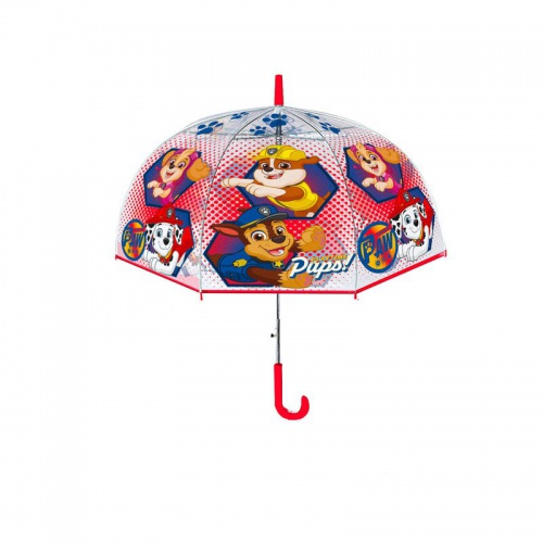 Nickelodeon Deštník Paw Patrol průhledný
