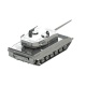 Metal Time Luxusní ocelová stavebnice tank Leopard 2