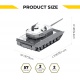 Metal Time Luxusní ocelová stavebnice tank Leopard 2