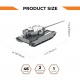 Metal Time Luxusní ocelová stavebnice tank Conqueror FV214 