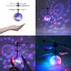 s-Idee létající Discokoule s LED osvětlením