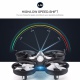 s-Idee nano dron JJRC H36 modro-černá