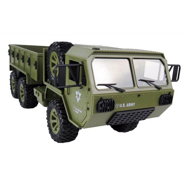 U.S. Military Truck proporcionální s WiFi kamerou, 1:12, 6WD, 2,4 GHz, LED, RTR