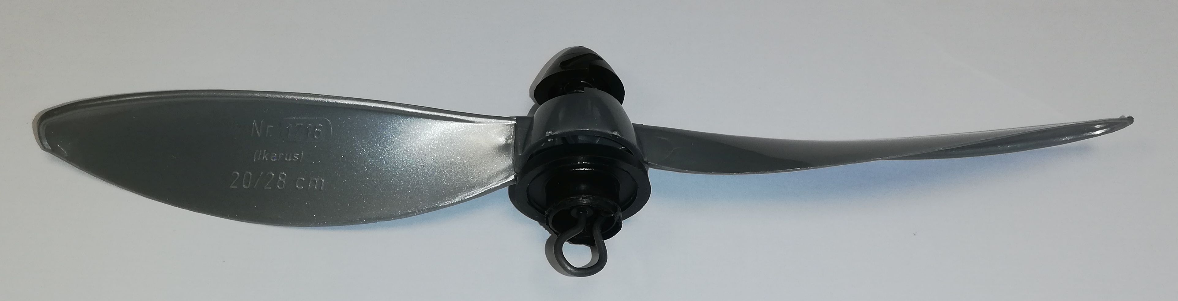APEX letadlo na gumu s ocelovou konstrukcí křdel, 49x50 cm