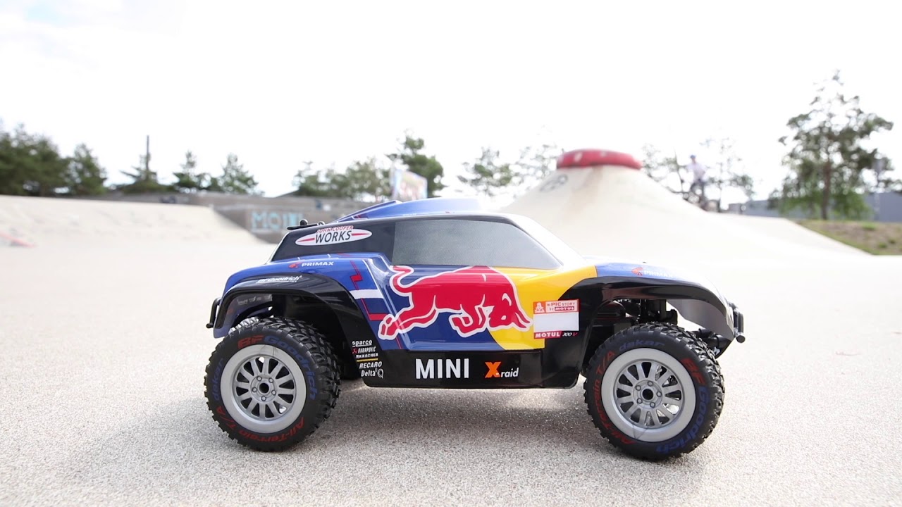 Red Bull X-raid Buggy 1:16, 2WD, licencováno, plně odpruženo