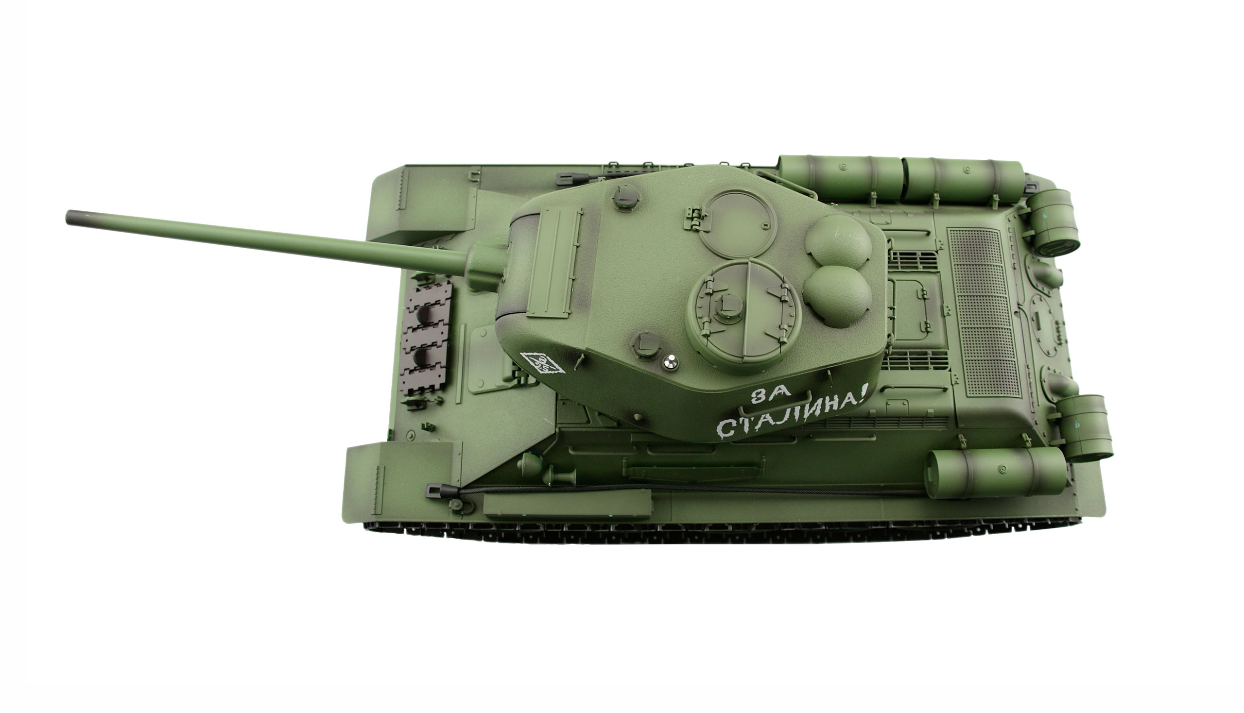 Tank T34/85 BB+IR 2,4Ghz 1:16, RTR, kouřový a zvukový modul, kovové převodovky