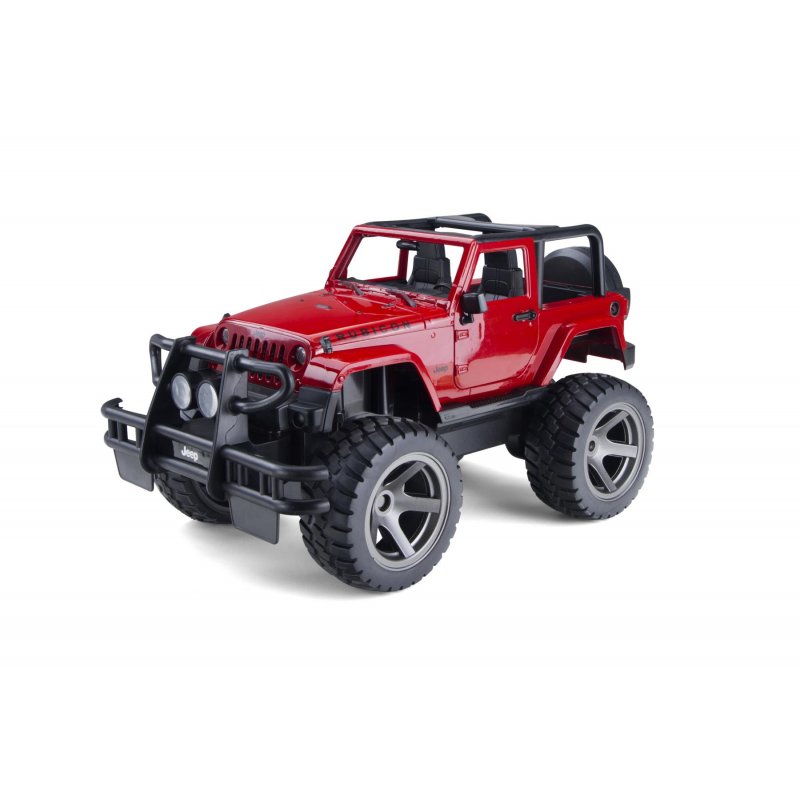 Jeep Wrangler 1:14, 2.4GHz, LED, červený