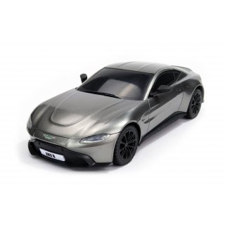 Aston Martin VANTAGE, licencovaný model 1:14, LED, 100% RTR, šedý
