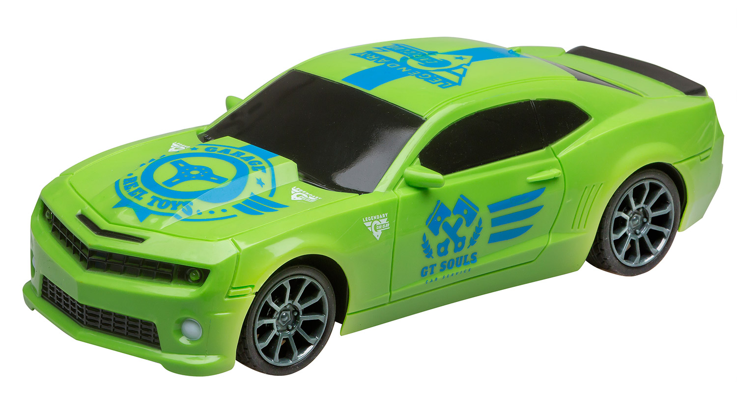 RE.EL Toys SUPER GT zelené Sc.1/16 - RC 27MHz