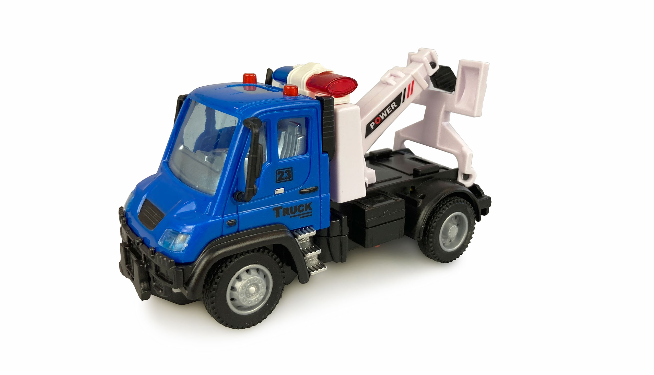 Amewi Mini Truck odtahový vůz 1:64, RTR 2,4 GHz modrý