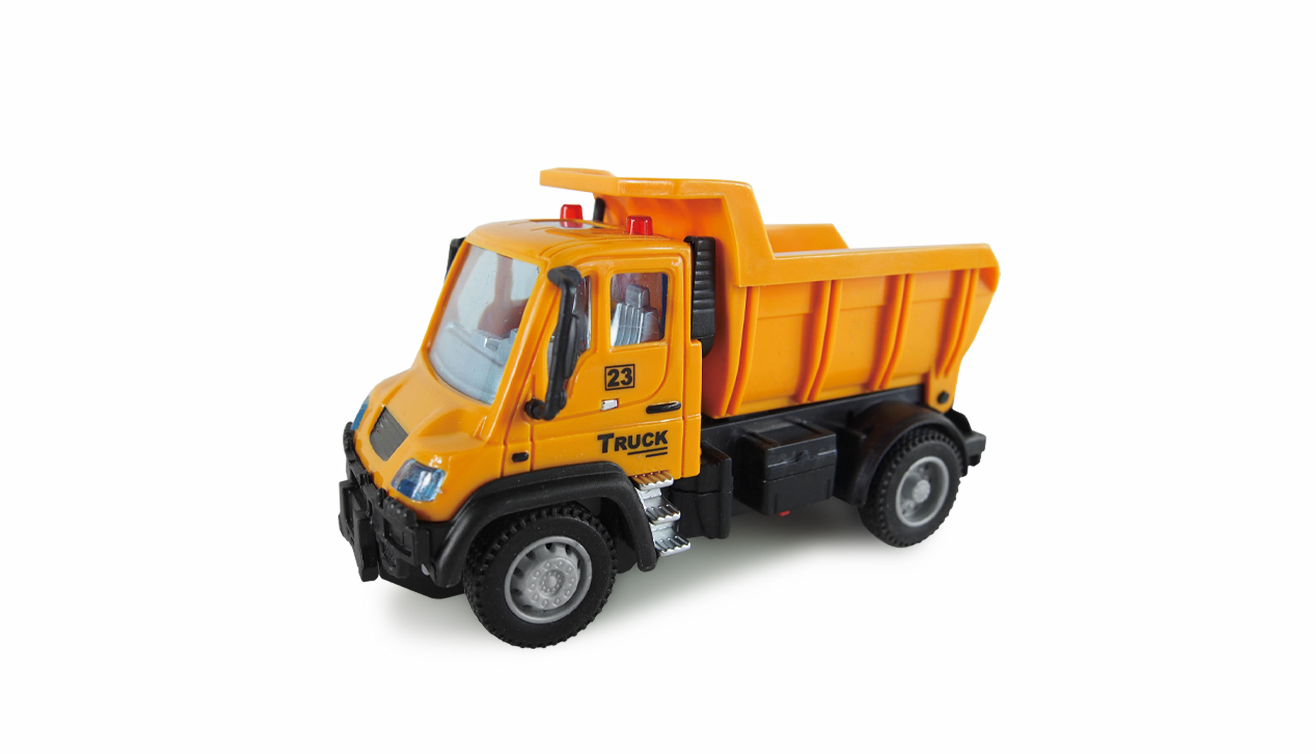 Amewi Mini Truck sklápěč 1:64, RTR 2,4 GHz oranžový