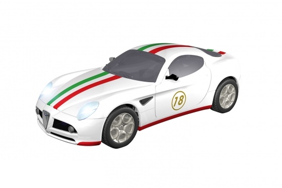 Teknotoys  Alfa Romeo 8C Italia, 1:43, na autodráhu