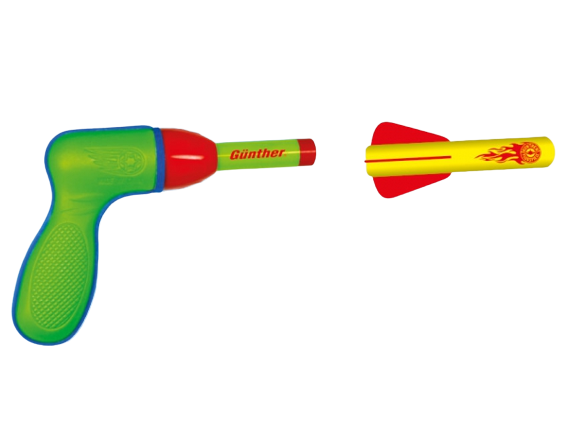 Günther Pěnové rakety POP ROCKET 2 ks s pistolí