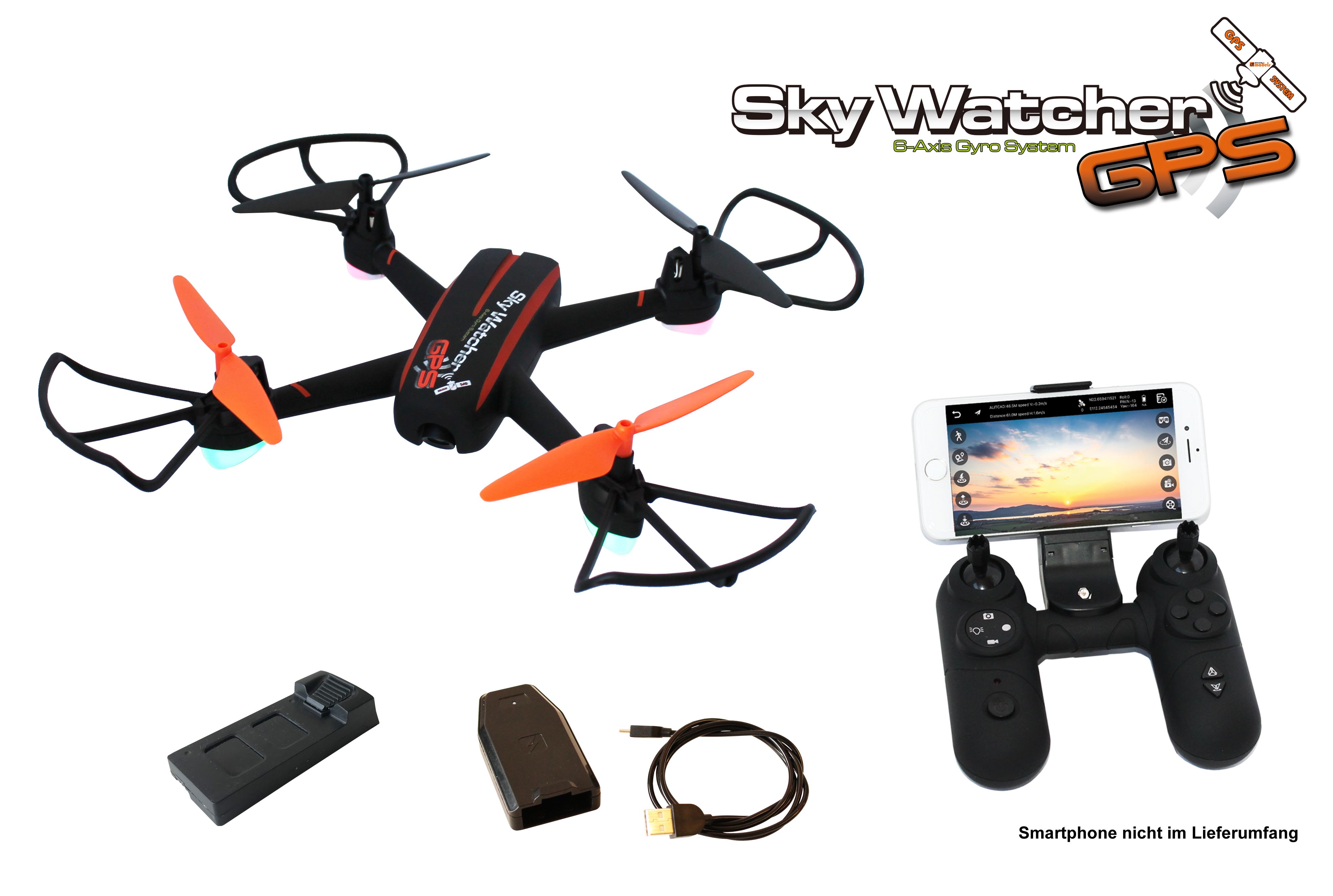 DF models dron SkyWatcher GPS BAZAR