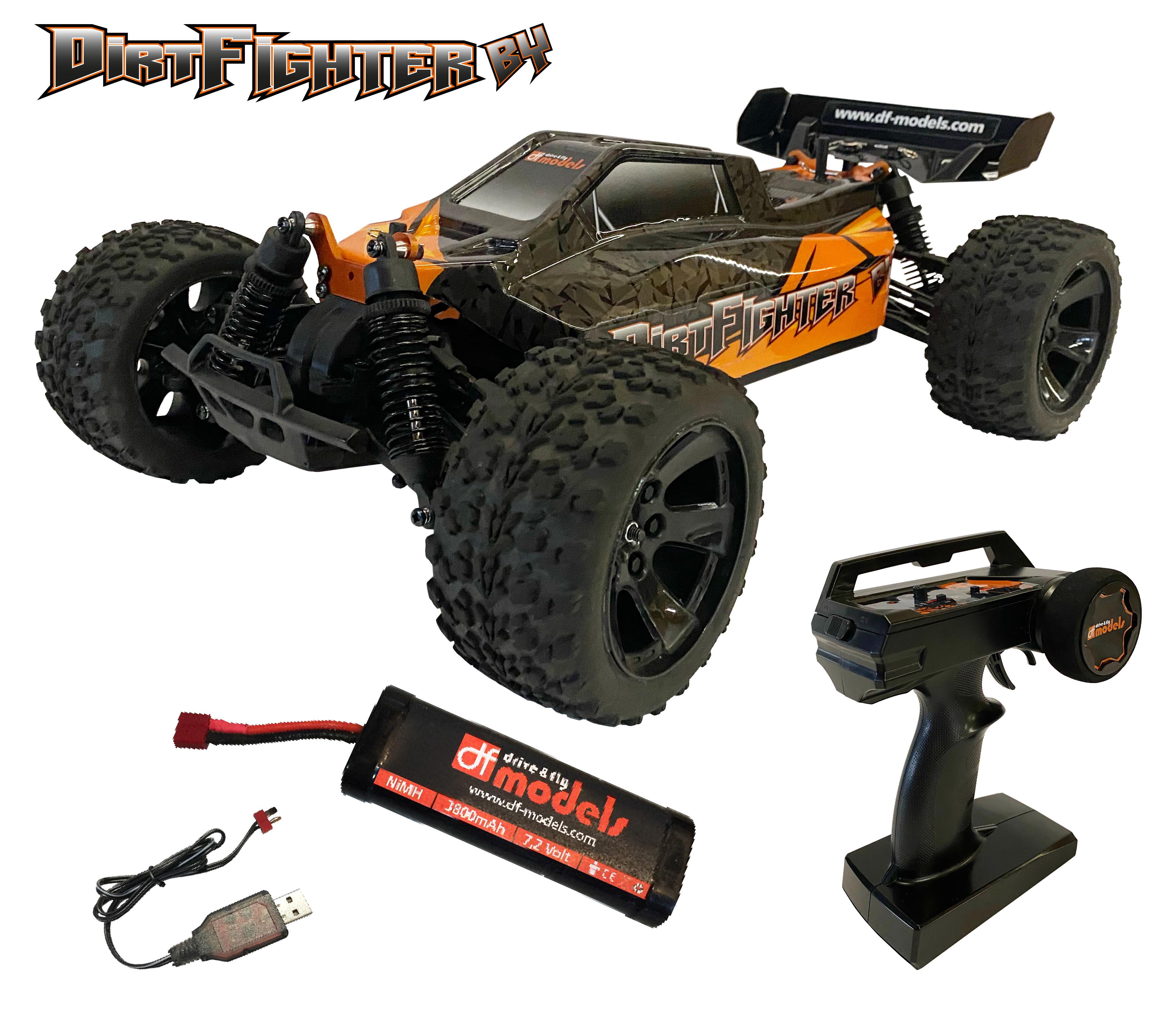 DF models RC buggy DirtFighter BY RTR 4WD 1:10 RTR