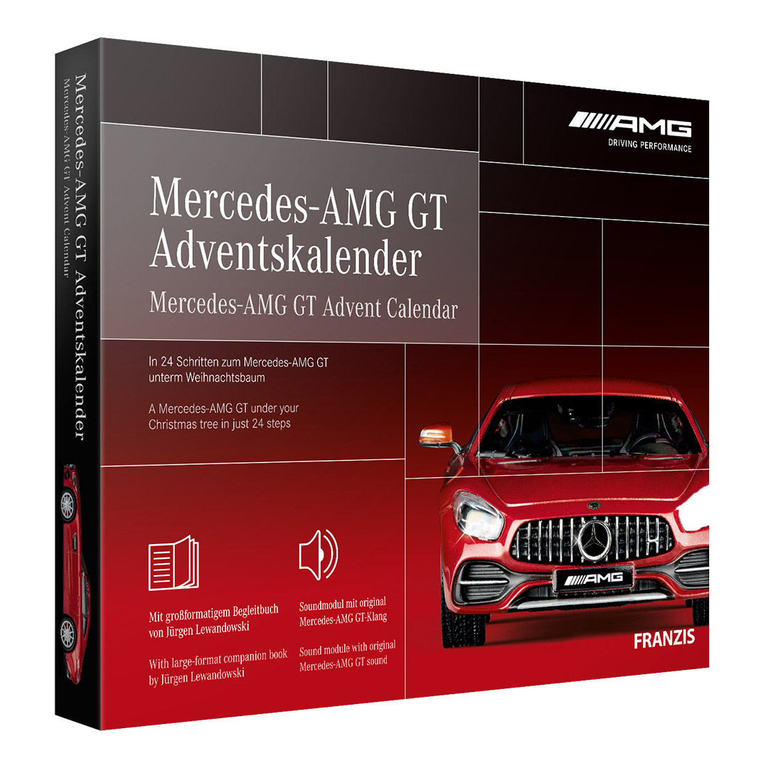 Franzis adventní kalendář MERCEDES AMG GT