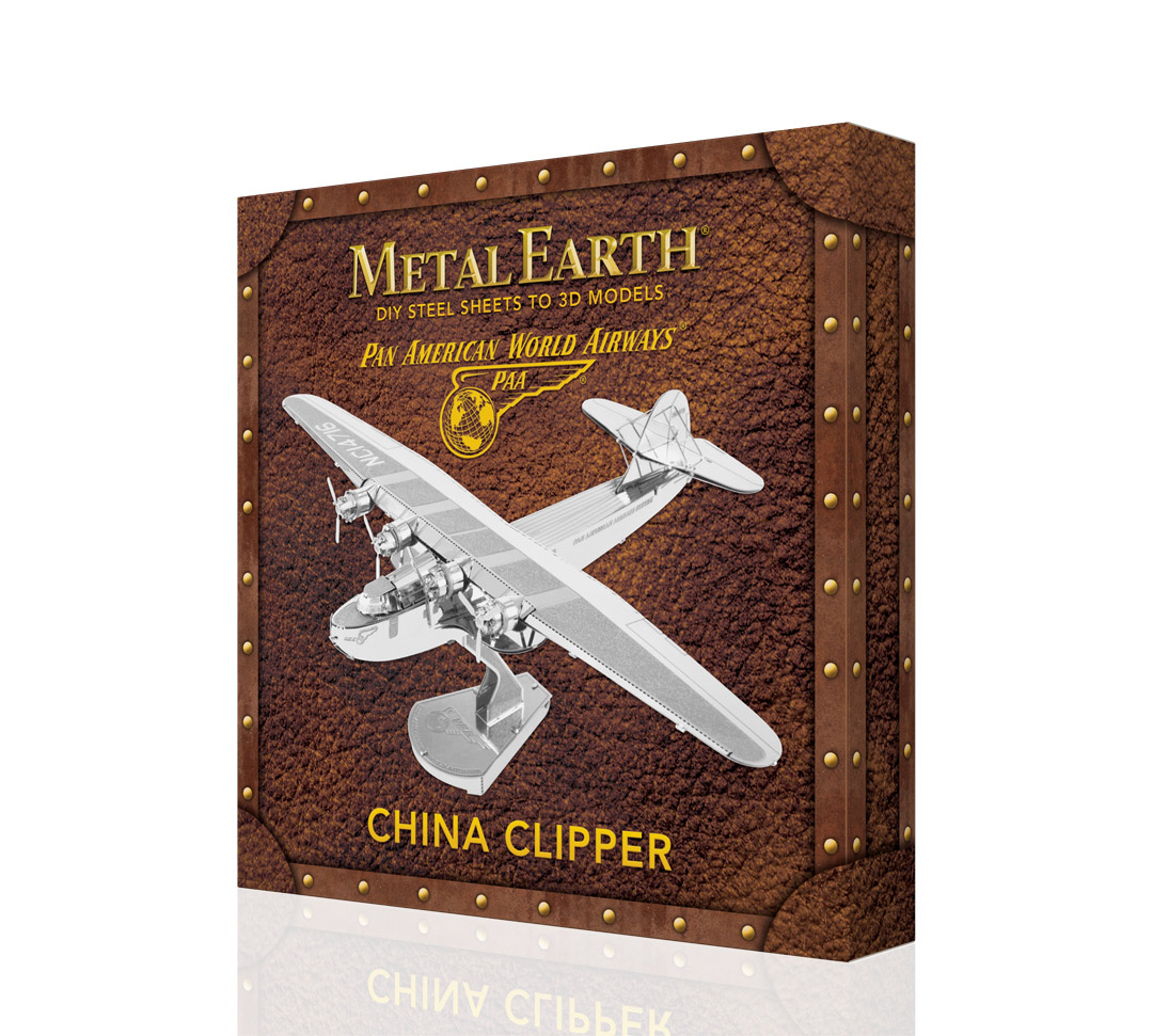Luxusní ocelová stavebnice Pan Am China Clipper Box Ve