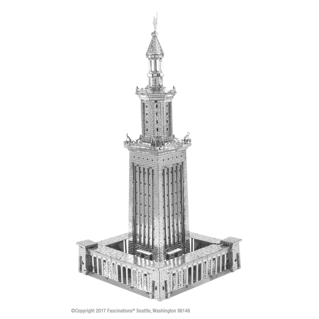 Luxusní ocelová stavebnice Prémiová série Lighthouse of Alexandria ICX026