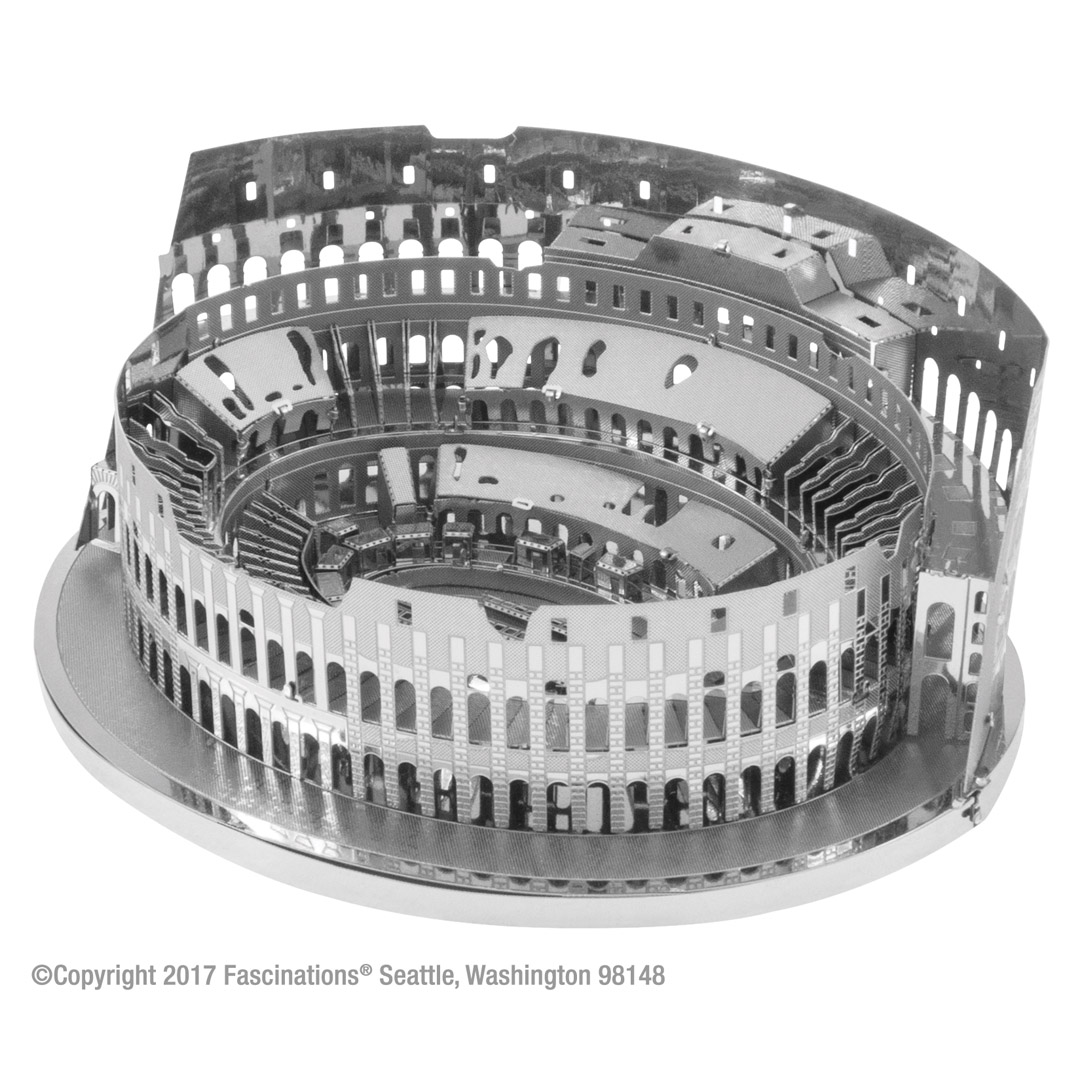 Luxusní ocelová stavebnice Prémiová série Roman Colosseum Ruins ICX025