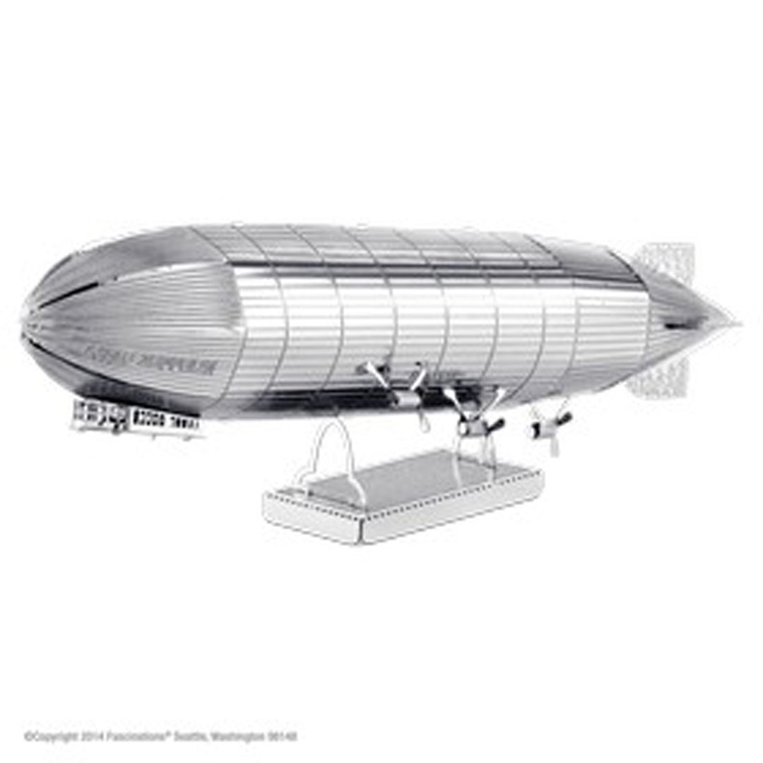 Metal Earth Luxusní ocelová stavebnice Vzducholoď Graf Zeppelin