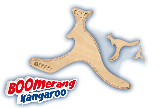 Bumerang KANGAROO dřevěný