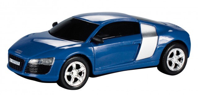 Model Audi R8 - modrá