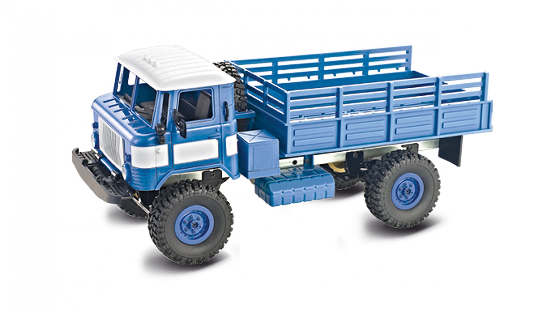 GAZ-66 Vojenský truck 1:16 modrý RTR 4x4