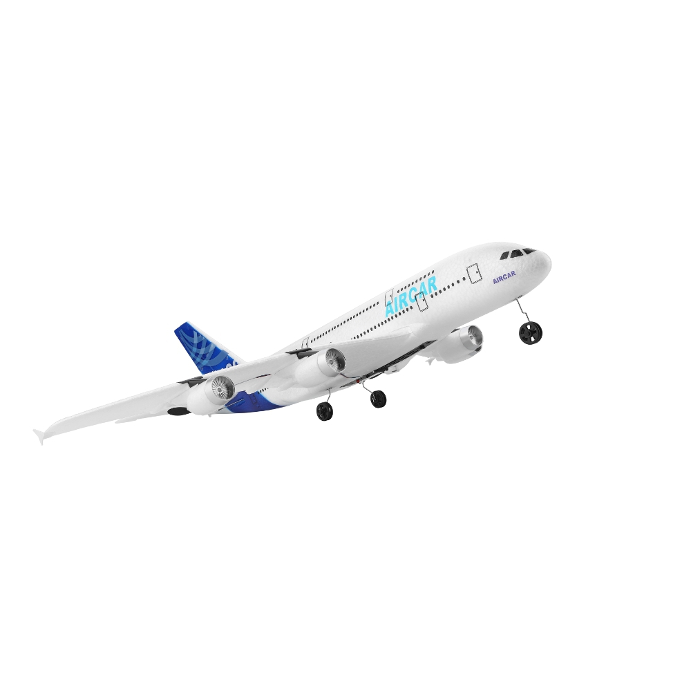 AIRBUS A380 RC letadlo se stabilizací, 3ch - motory a výškovka, 510mm, RTF 2,4GHz, EPP