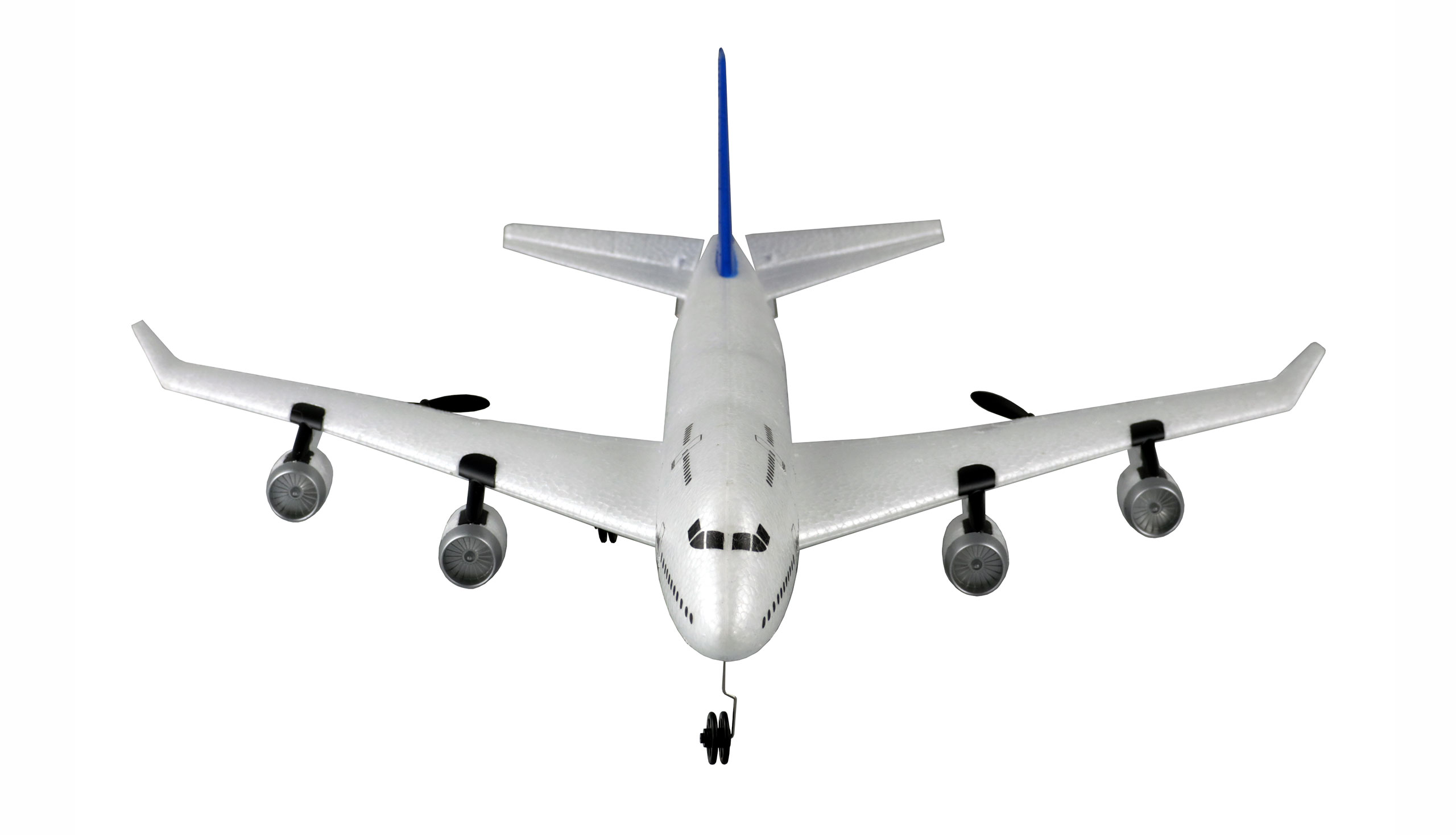 Boeing 747 RC letadlo se stabilizací, 3ch - motory a výškovka, 495mm, RTF 2,4GHz, EPP